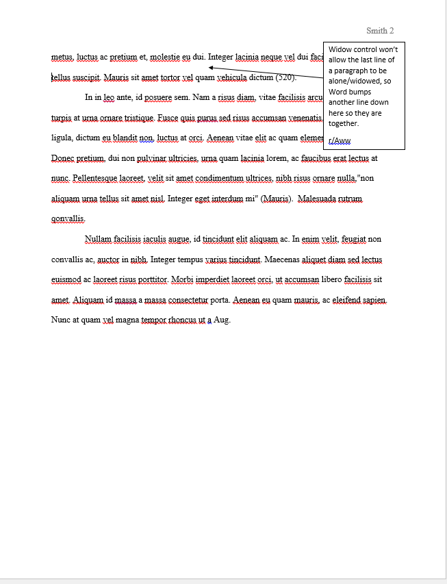 Latin Text for formatting page 2