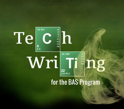 Breaking Bad logo with word Tech Writing
