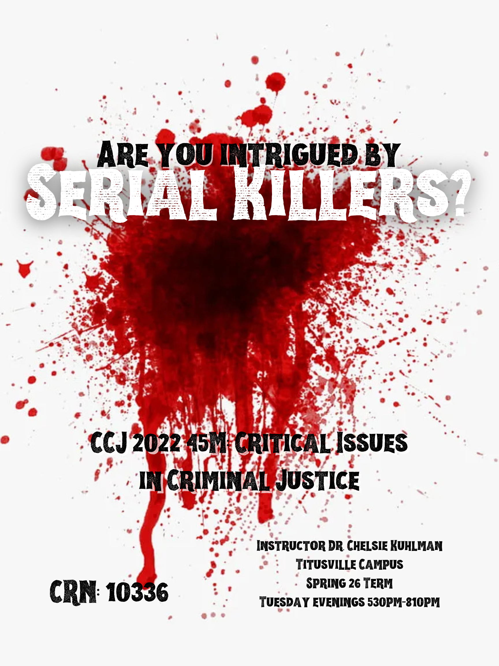 serial killer poster