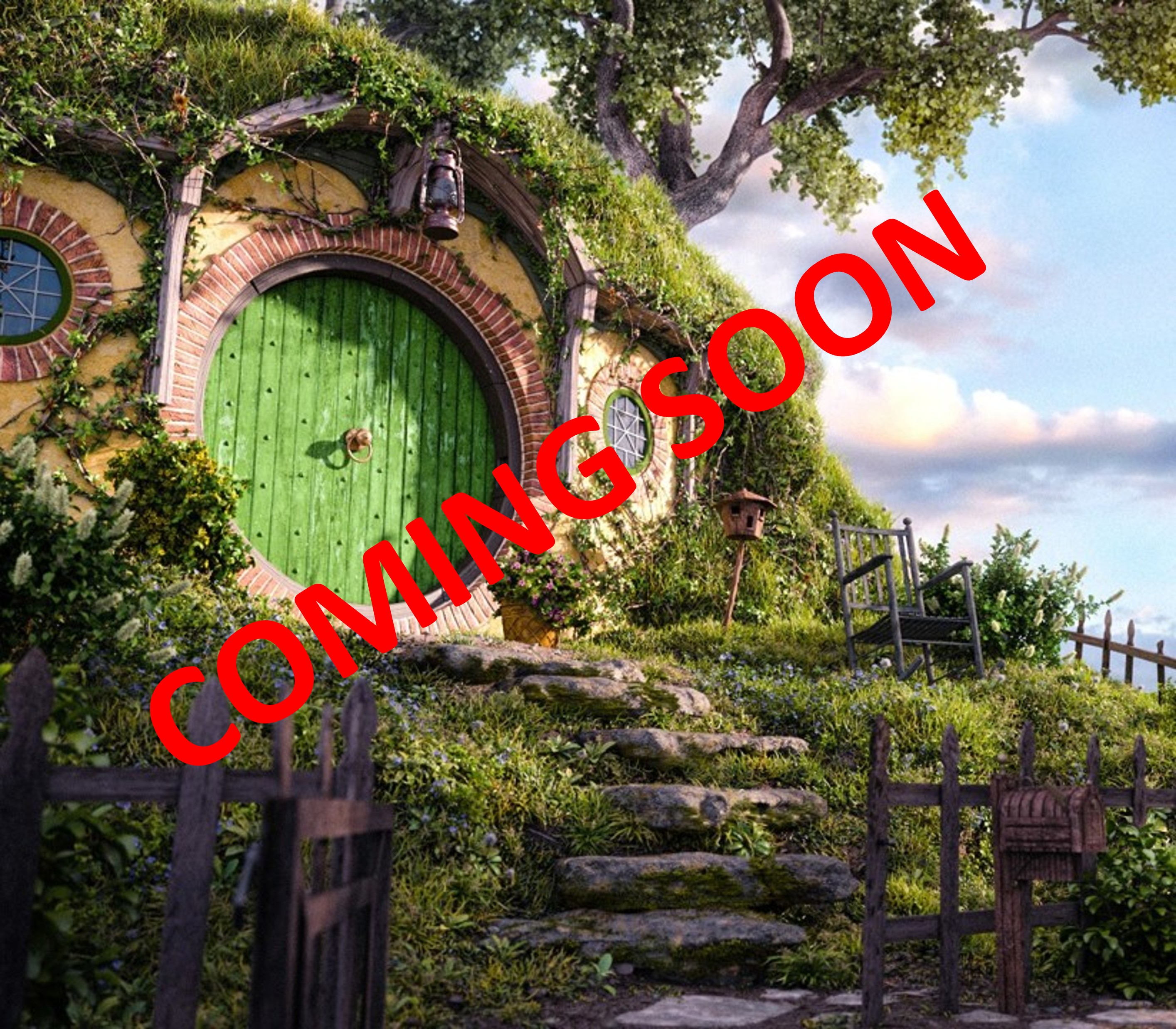 Hobbit home in the shire